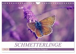 Schmetterlinge im Fokus (Wandkalender 2025 DIN A4 quer), CALVENDO Monatskalender - Calvendo;Delgado, Julia