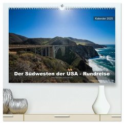 Der Südwesten der USA - Rundreise (hochwertiger Premium Wandkalender 2025 DIN A2 quer), Kunstdruck in Hochglanz