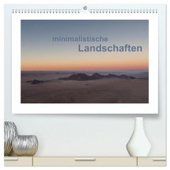 minimalistische Landschaften (hochwertiger Premium Wandkalender 2025 DIN A2 quer), Kunstdruck in Hochglanz