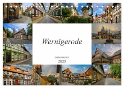 Wernigerode Impressionen (Tischkalender 2025 DIN A5 quer), CALVENDO Monatskalender - Calvendo;Meutzner, Dirk