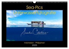 Sea-Pics Unterwasserfotografie (Wandkalender 2025 DIN A3 quer), CALVENDO Monatskalender - Calvendo;Caballero, Sascha