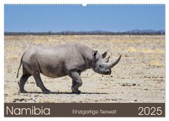 Namibia - einzigartige Tierwelt (Wandkalender 2025 DIN A2 quer), CALVENDO Monatskalender - Calvendo;Alpert, Christian