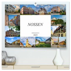 Nossen Impressionen (hochwertiger Premium Wandkalender 2025 DIN A2 quer), Kunstdruck in Hochglanz