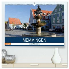 Memmingen - Ansichtssache (hochwertiger Premium Wandkalender 2025 DIN A2 quer), Kunstdruck in Hochglanz