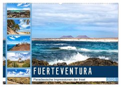 FUERTEVENTURA Paradiesische Impressionen der Insel (Wandkalender 2025 DIN A2 quer), CALVENDO Monatskalender - Calvendo;Dreegmeyer, A.