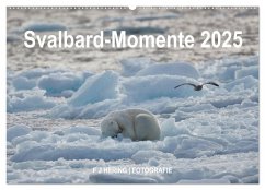 Svalbard-Momente (Wandkalender 2025 DIN A2 quer), CALVENDO Monatskalender - Calvendo;Franz Josef Hering, Dr.