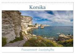 Korsika - Faszinierende Landschaften (Wandkalender 2025 DIN A3 quer), CALVENDO Monatskalender