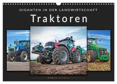 Traktoren - Giganten in der Landwirtschaft (Wandkalender 2025 DIN A3 quer), CALVENDO Monatskalender