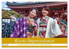 Kyoto Impressionen (Wandkalender 2025 DIN A2 quer), CALVENDO Monatskalender