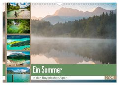 Ein Sommer in den Bayerischen Alpen (Wandkalender 2025 DIN A3 quer), CALVENDO Monatskalender - Calvendo;Wasilewski, Martin