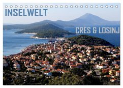 Inselwelt Cres & Losinj (Tischkalender 2025 DIN A5 quer), CALVENDO Monatskalender