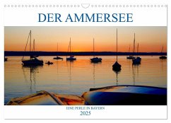 Der Ammersee (Wandkalender 2025 DIN A3 quer), CALVENDO Monatskalender