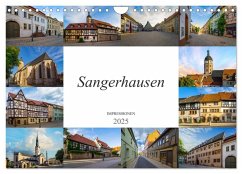 Sangerhausen Impressionen (Wandkalender 2025 DIN A4 quer), CALVENDO Monatskalender - Calvendo;Meutzner, Dirk