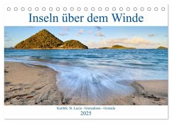 Inseln über dem Winde (Tischkalender 2025 DIN A5 quer), CALVENDO Monatskalender - Calvendo;Schänzer, Sandra