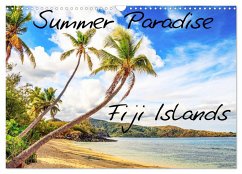 Summer Paradise Fiji (Wandkalender 2025 DIN A3 quer), CALVENDO Monatskalender