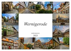 Wernigerode Impressionen (Wandkalender 2025 DIN A4 quer), CALVENDO Monatskalender