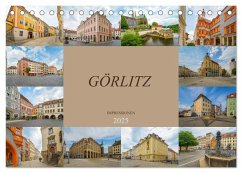 Görlitz Impressionen (Tischkalender 2025 DIN A5 quer), CALVENDO Monatskalender