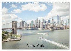 New York (Wandkalender 2025 DIN A3 quer), CALVENDO Monatskalender