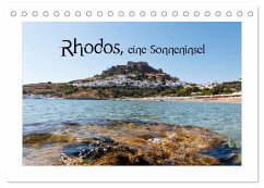 Rhodos, eine Sonneninsel (Tischkalender 2025 DIN A5 quer), CALVENDO Monatskalender