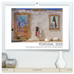 Portugal. Die Algarve zwischen Faro und Castro Marim (hochwertiger Premium Wandkalender 2025 DIN A2 quer), Kunstdruck in Hochglanz