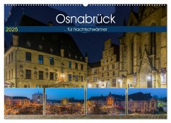 Osnabrück für Nachtschwärmer (Wandkalender 2025 DIN A2 quer), CALVENDO Monatskalender - Calvendo;Photography, Trancerapid