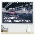Deutsche Diesellokomotiven (hochwertiger Premium Wandkalender 2025 DIN A2 quer), Kunstdruck in Hochglanz