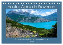 Hautes Alpes de Provence (Tischkalender 2025 DIN A5 quer), CALVENDO Monatskalender - Calvendo;Voigt, Tanja