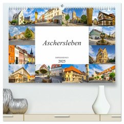 Aschersleben Impressionen (hochwertiger Premium Wandkalender 2025 DIN A2 quer), Kunstdruck in Hochglanz