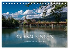 Bad Säckingen - Die Perle am Hochrhein (Tischkalender 2025 DIN A5 quer), CALVENDO Monatskalender