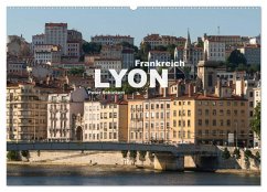Frankreich - Lyon (Wandkalender 2025 DIN A2 quer), CALVENDO Monatskalender
