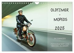Oldtimer Mopeds - fotografiert von Michael Allmaier (Wandkalender 2025 DIN A4 quer), CALVENDO Monatskalender