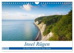 Insel Rügen - Die Küste von Sellin bis Kap Arkona (Wandkalender 2025 DIN A4 quer), CALVENDO Monatskalender