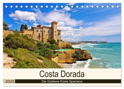 Costa Dorada - Die Goldene Küste Spaniens (Tischkalender 2025 DIN A5 quer), CALVENDO Monatskalender - Calvendo;LianeM