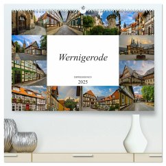 Wernigerode Impressionen (hochwertiger Premium Wandkalender 2025 DIN A2 quer), Kunstdruck in Hochglanz