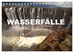 Wasserfälle (Tischkalender 2025 DIN A5 quer), CALVENDO Monatskalender