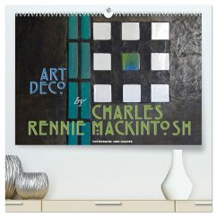 ArtDeco by Charles Rennie Mackintosh (hochwertiger Premium Wandkalender 2025 DIN A2 quer), Kunstdruck in Hochglanz