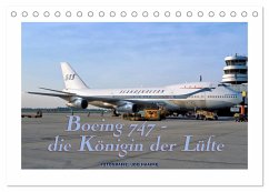 Boeing 747 - die Königin der Lüfte (Tischkalender 2025 DIN A5 quer), CALVENDO Monatskalender - Calvendo;Haafke, Udo