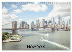 New York (Wandkalender 2025 DIN A4 quer), CALVENDO Monatskalender