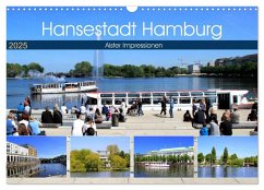 Hansestadt Hamburg - Alster Impressionen (Wandkalender 2025 DIN A3 quer), CALVENDO Monatskalender - Calvendo;Klatt, Arno