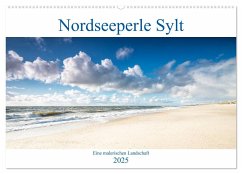 Nordseeperle Sylt (Wandkalender 2025 DIN A2 quer), CALVENDO Monatskalender - Calvendo