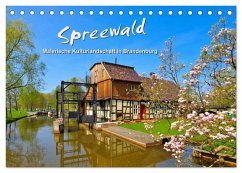 Spreewald - Malerische Kulturlandschaft in Brandenburg (Tischkalender 2025 DIN A5 quer), CALVENDO Monatskalender