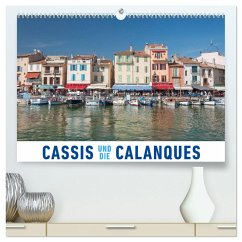 Cassis und die Calanques (hochwertiger Premium Wandkalender 2025 DIN A2 quer), Kunstdruck in Hochglanz