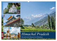 Himachal Pradesh - Bezaubernde Bergwelt im Himalaya (Wandkalender 2025 DIN A2 quer), CALVENDO Monatskalender