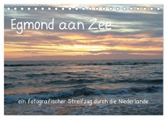 Egmond aan Zee (Tischkalender 2025 DIN A5 quer), CALVENDO Monatskalender