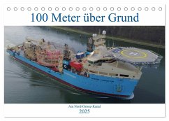 100 Meter über Grund - Am Nord-Ostsee-Kanal (Tischkalender 2025 DIN A5 quer), CALVENDO Monatskalender - Calvendo;Schuster, Andreas