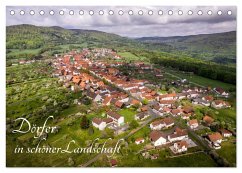 Dörfer in schöner Landschaft (Tischkalender 2025 DIN A5 quer), CALVENDO Monatskalender - Calvendo;Hempe, Manfred