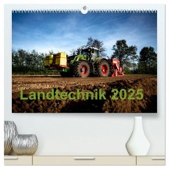 Landtechnik 2025 (hochwertiger Premium Wandkalender 2025 DIN A2 quer), Kunstdruck in Hochglanz