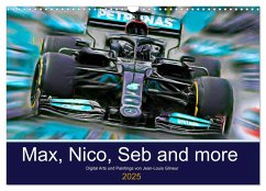 Max, Nico, Seb and more (Wandkalender 2025 DIN A3 quer), CALVENDO Monatskalender