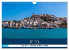 Ibiza Dalt Vila, Sa Penya und La Marina (Wandkalender 2025 DIN A4 quer), CALVENDO Monatskalender