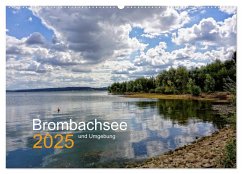 Brombachsee und Umgebung (Wandkalender 2025 DIN A2 quer), CALVENDO Monatskalender